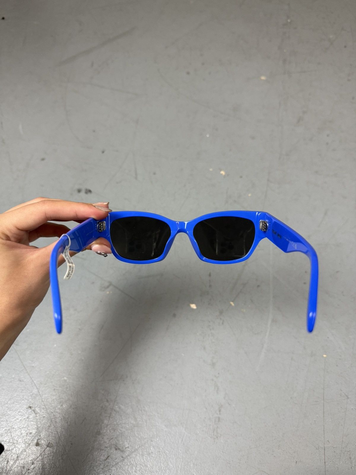 Celine Celine Blue Sunglasses Size ONE SIZE - 3 Thumbnail