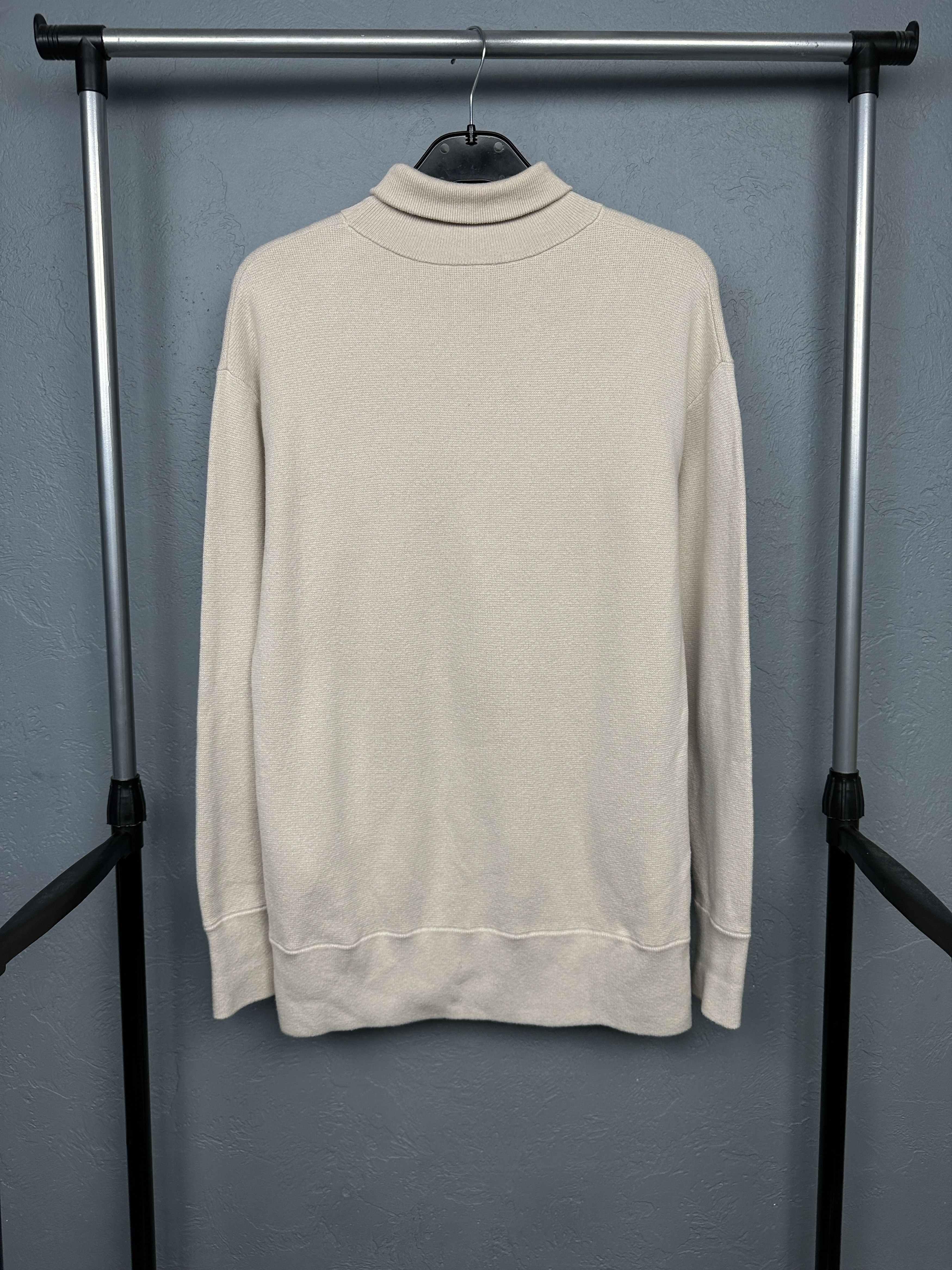Cos Cos Mens High Neck Cotton-Wool Sweater Size US XS / EU 42 / 0 - 5 Thumbnail