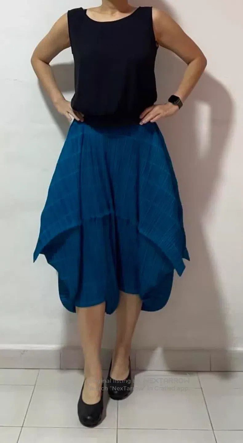 Issey Miyake Issey Miyake Blue Long Sleeve Size L / US 10 / IT 46 - 7 Thumbnail