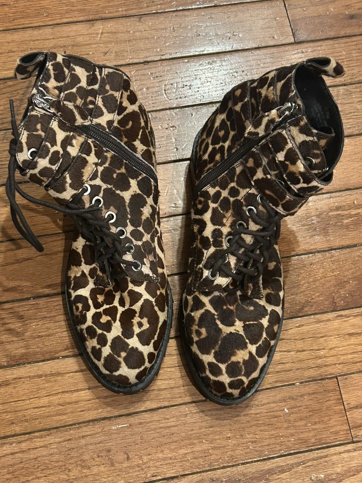 Rebecca Minkoff Rebecca Minkoff Jaiden Leopard Print Size US 7 / IT 37 - 2 Thumbnail