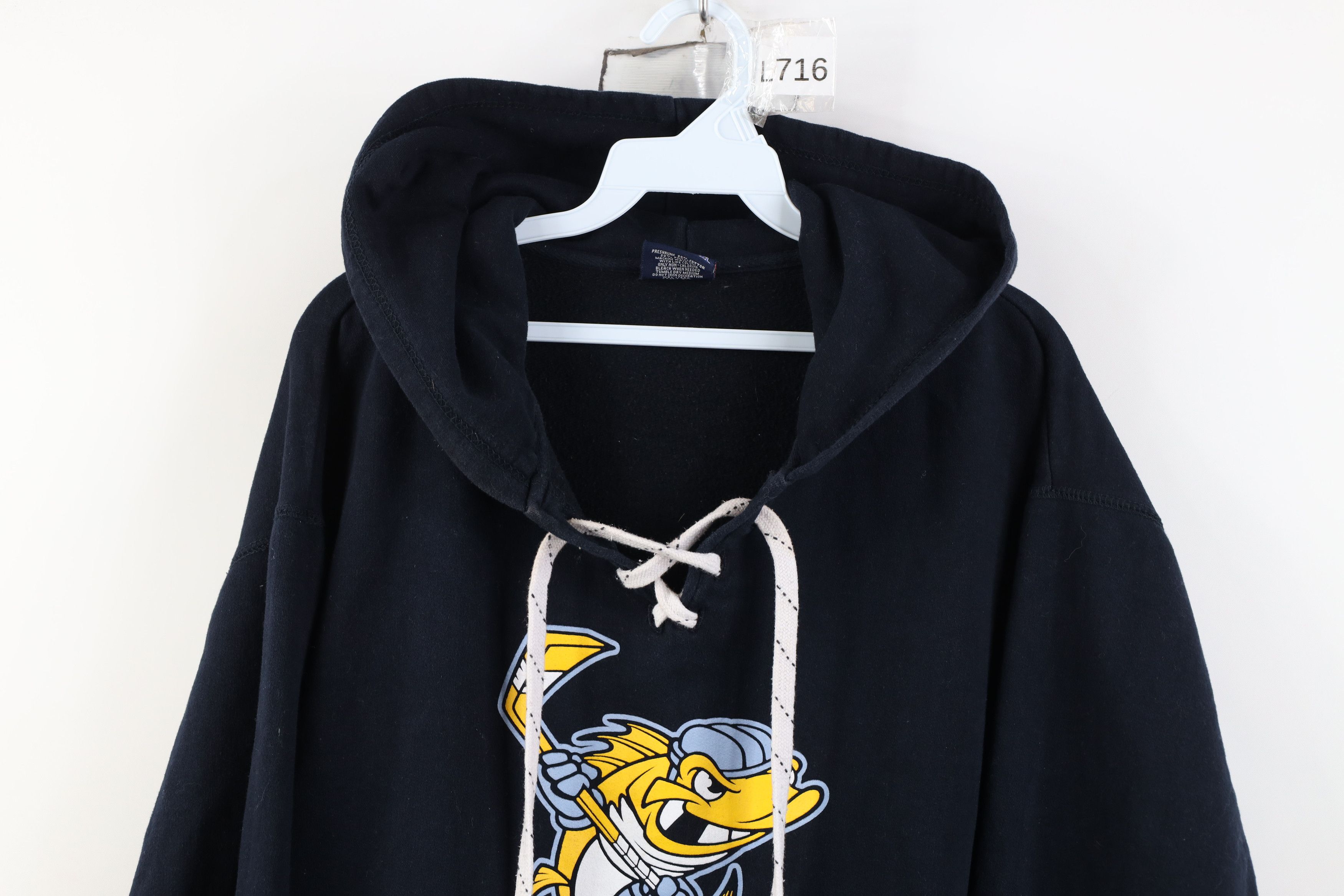 Vintage Vintage Minor League Toledo Walleye Hockey Jersey Sweatshirt Size US XL / EU 56 / 4 - 2 Thumbnail