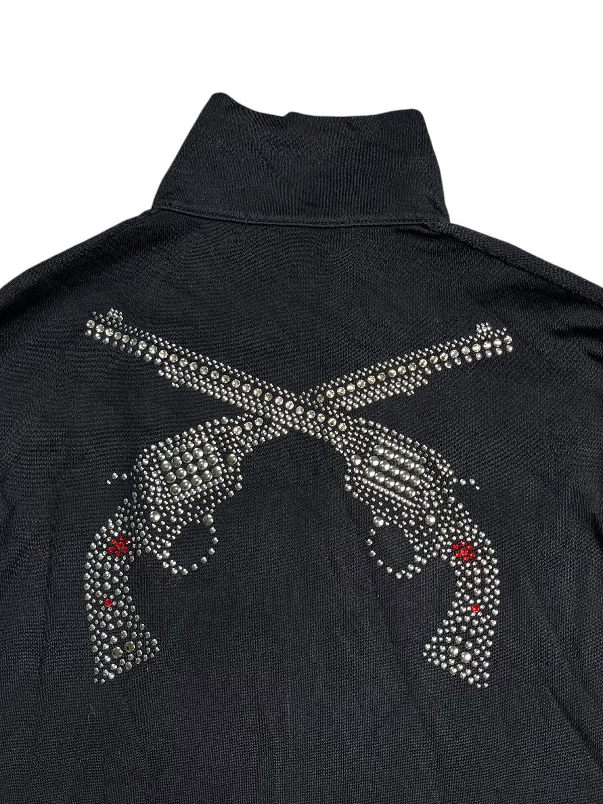 14th Addiction 2000s Roarguns - Double Pistol Swarovski Track Jacket Size US M / EU 48-50 / 2 - 8 Thumbnail
