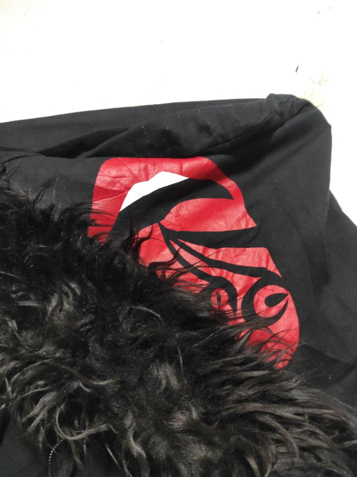 Japanese Brand Acid black Cherry double zip fur hoodie LGB style Size US M / EU 48-50 / 2 - 13 Thumbnail