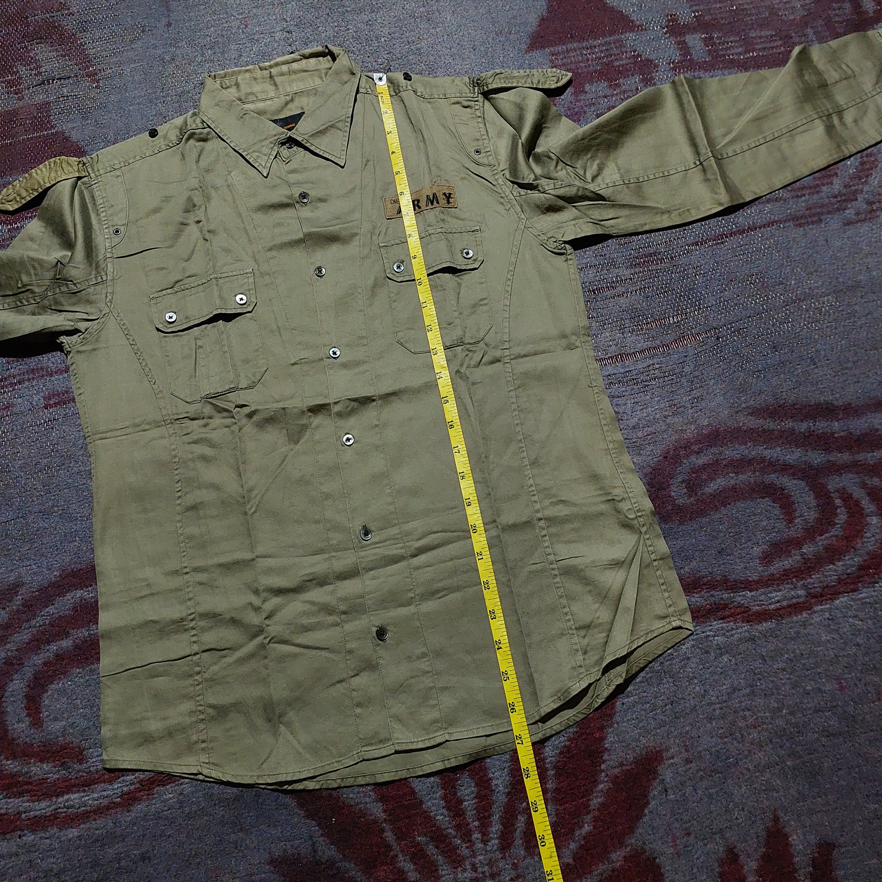 Tete Homme Tete Homme two pocket work shirt Size US M / EU 48-50 / 2 - 14 Thumbnail