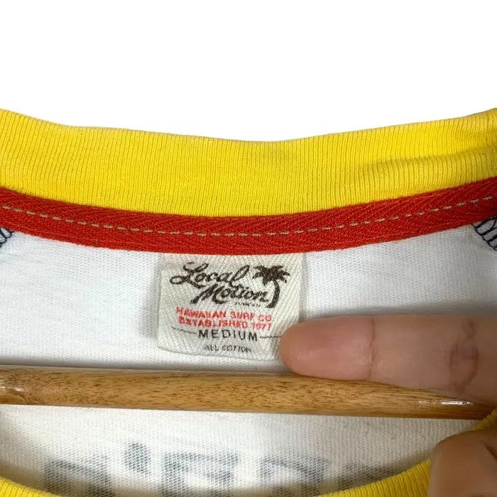Vintage Vintage LOCAL MOTION HAWAII 77 Aloha Raglan Baggy Tee Shirt Size M / US 6-8 / IT 42-44 - 8 Thumbnail