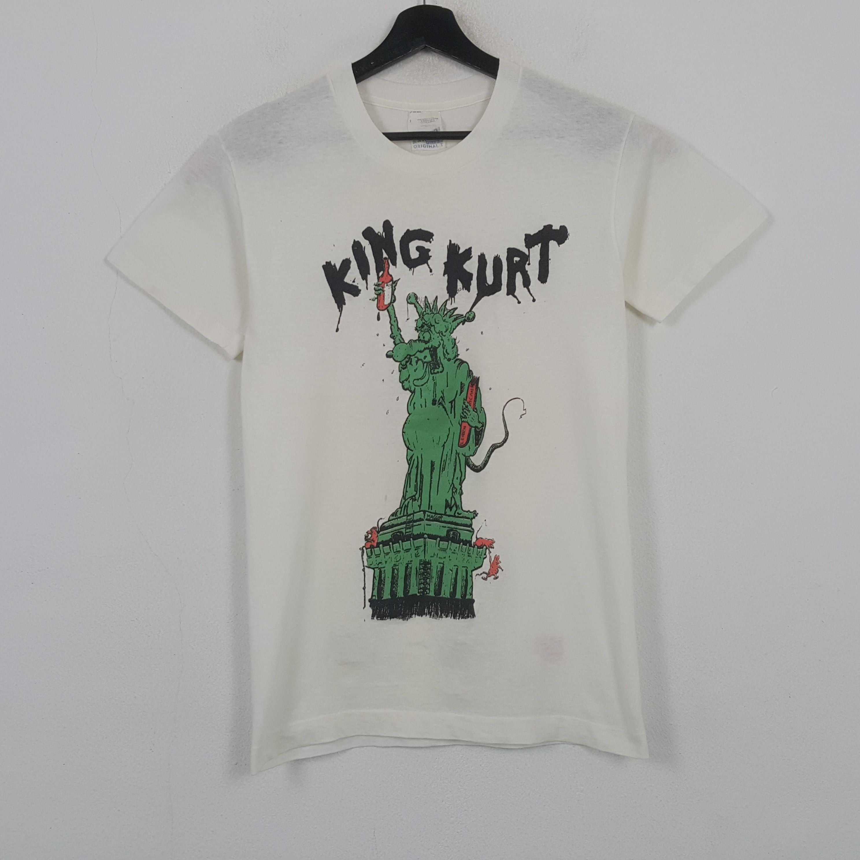 Band Tees King Kurt UK Rock Band Music Vintage Tshirt 32 Size US S / EU 44-46 / 1 - 1 Thumbnail