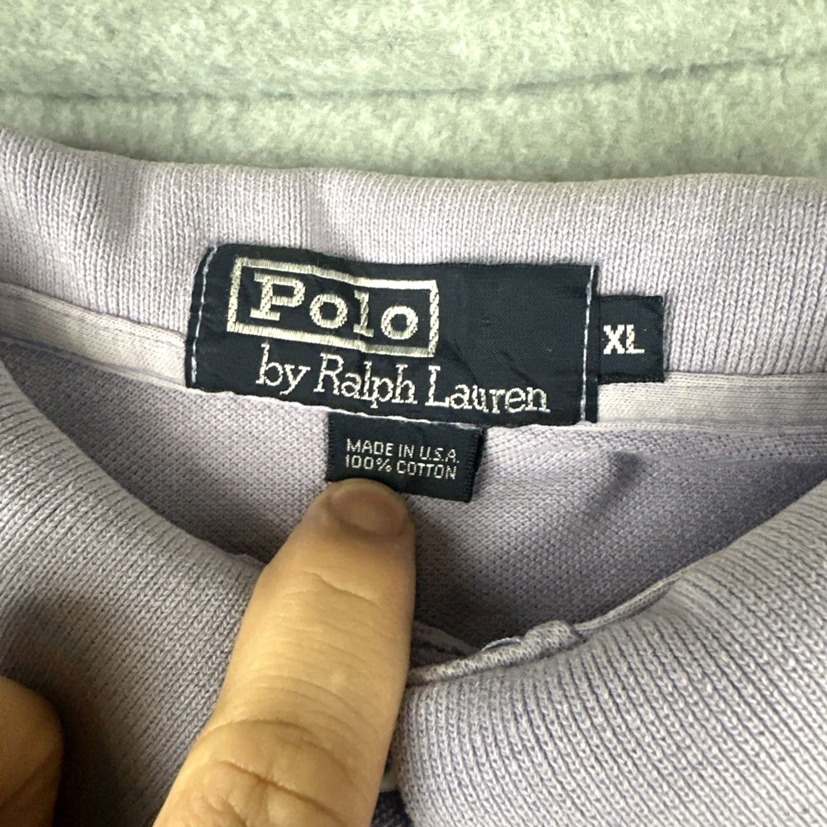 Polo Ralph Lauren VINTAGE Polo Ralph Lauren Polo Shirt Men XL LOT OF 2 Rugby SS Preppy Y2K Made In USA Size US XL / EU 56 / 4 - 2 Thumbnail