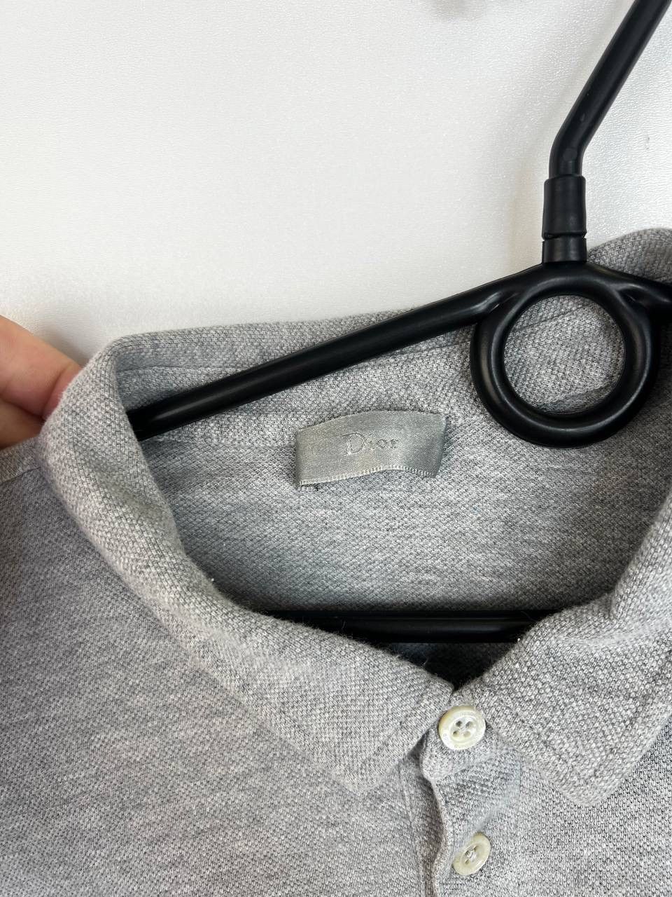 Dior Dior luxury polo long sleeve size XL Size US XL / EU 56 / 4 - 2 Thumbnail