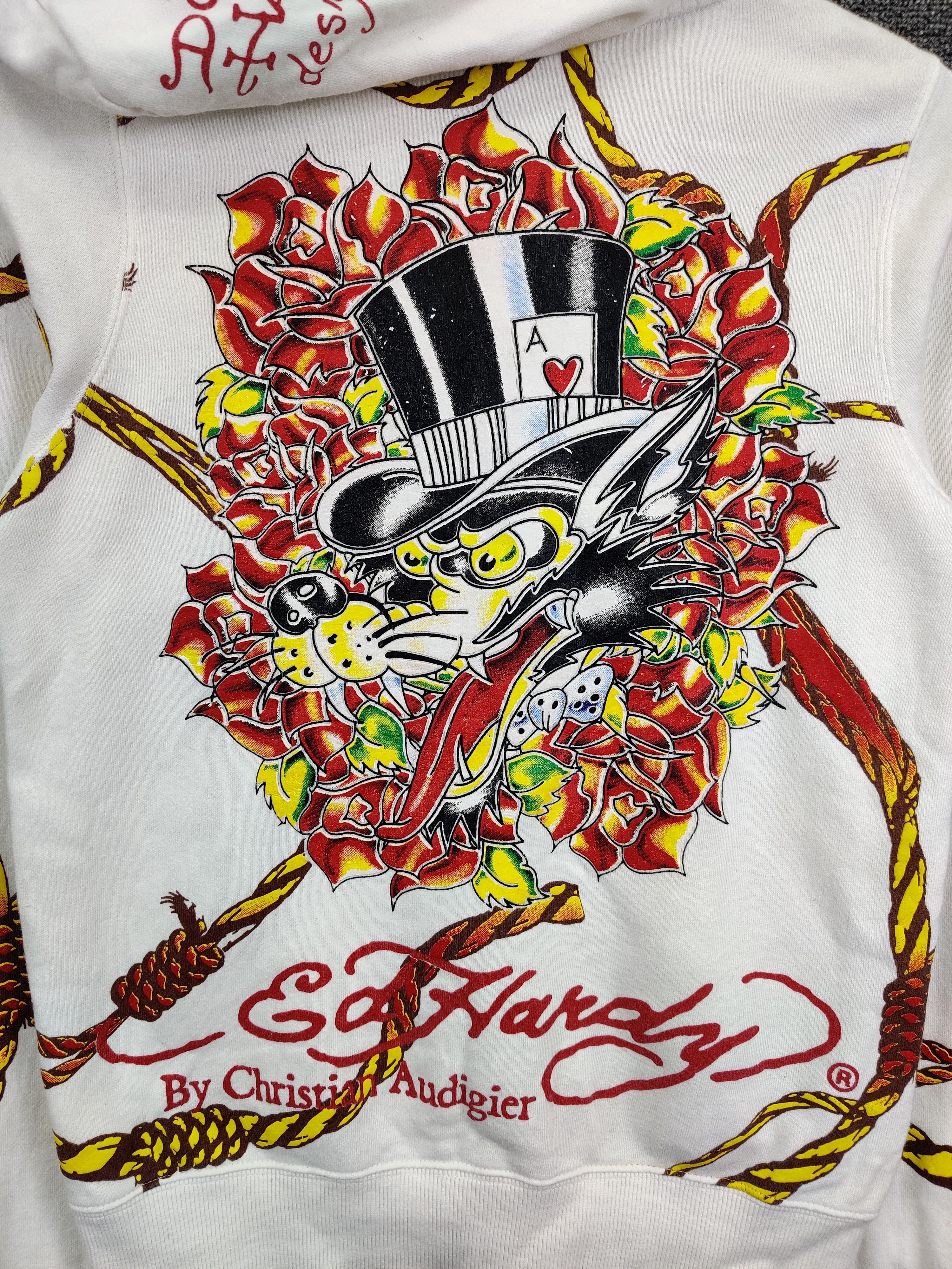 Ed Hardy Vintage Ed Hardy Christian Audigier Zipper Hoodie Size US S / EU 44-46 / 1 - 3 Thumbnail