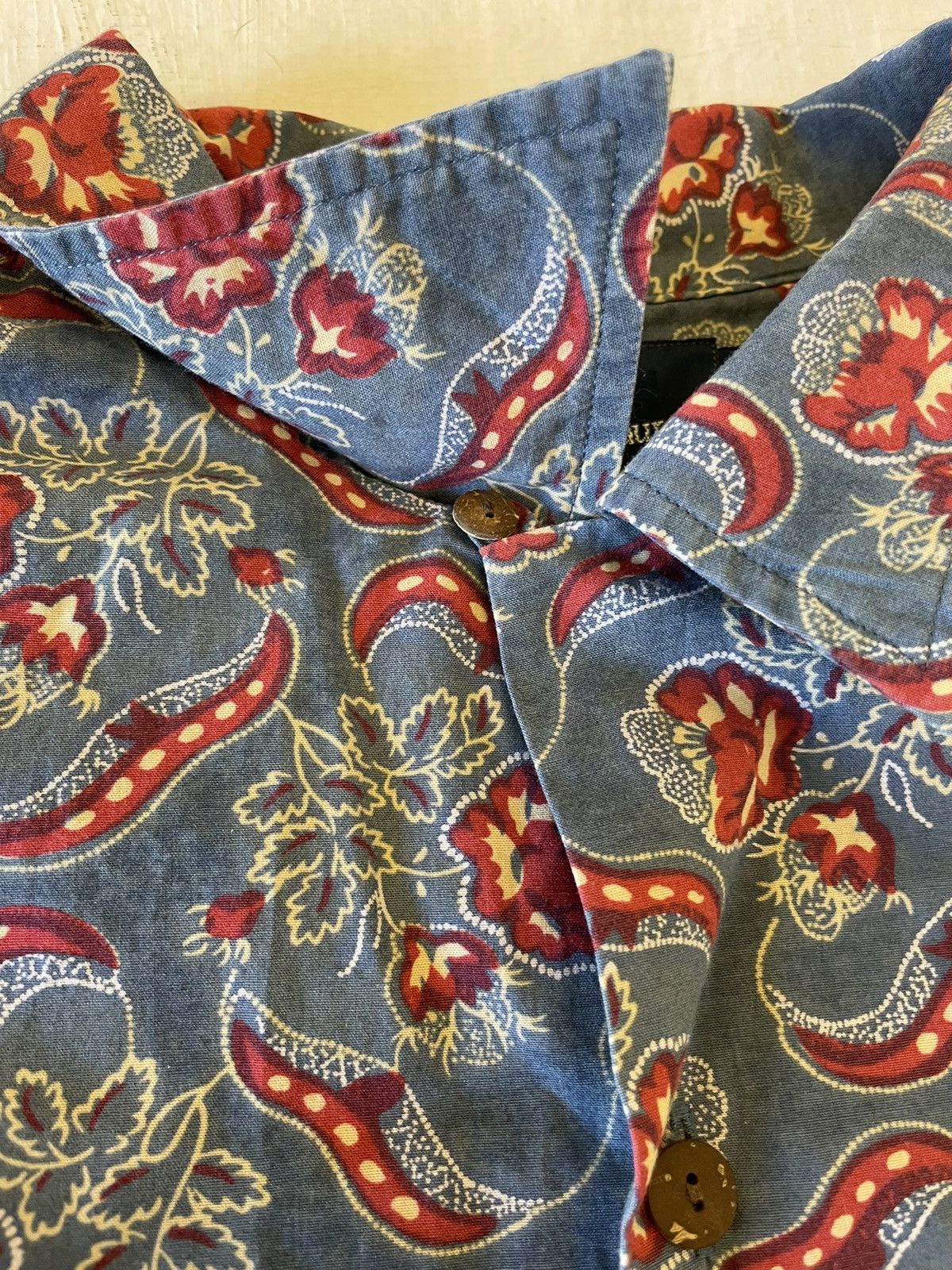 Polo Ralph Lauren × Vintage Vintage Clayton Floral Camp Shirt Size US L / EU 52-54 / 3 - 5 Thumbnail