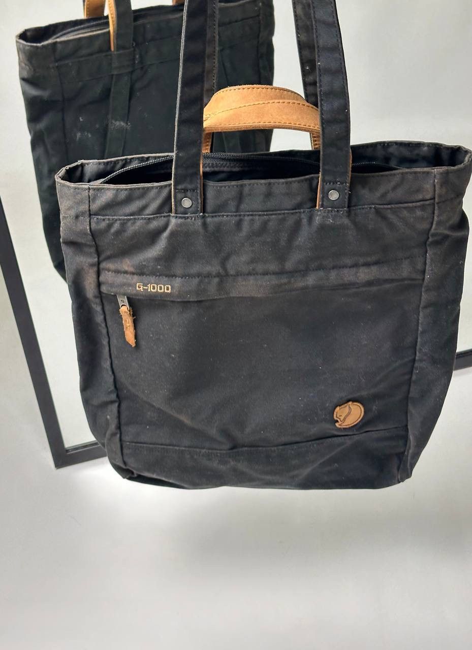 Fjallraven WAXED🔥 Fjallraven Totepack Vintage G-1000 Tote Bag Backpack Size ONE SIZE - 11 Thumbnail
