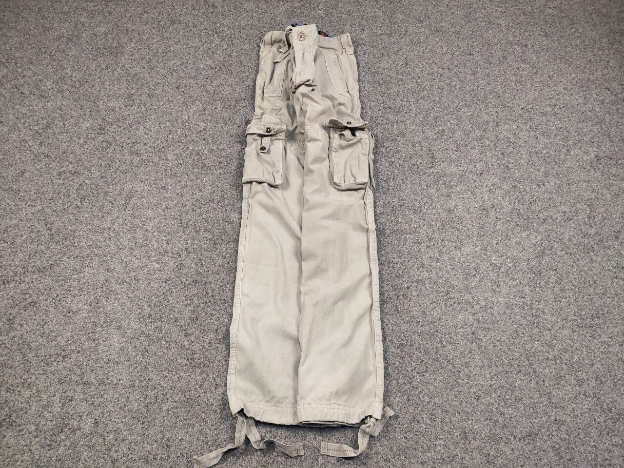 Japanese Brand Vintage 90's Japanese Cargo Trouser Pants Y2K Style Size US 32 / EU 48 - 2 Thumbnail