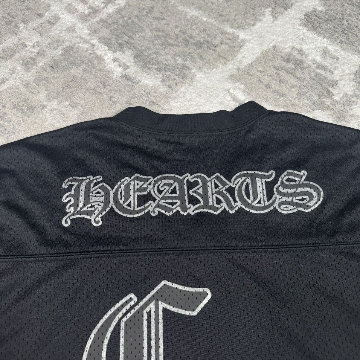 Chrome Hearts Mesh stadium floral long sleeve jersey Size US M / EU 48-50 / 2 - 8 Thumbnail