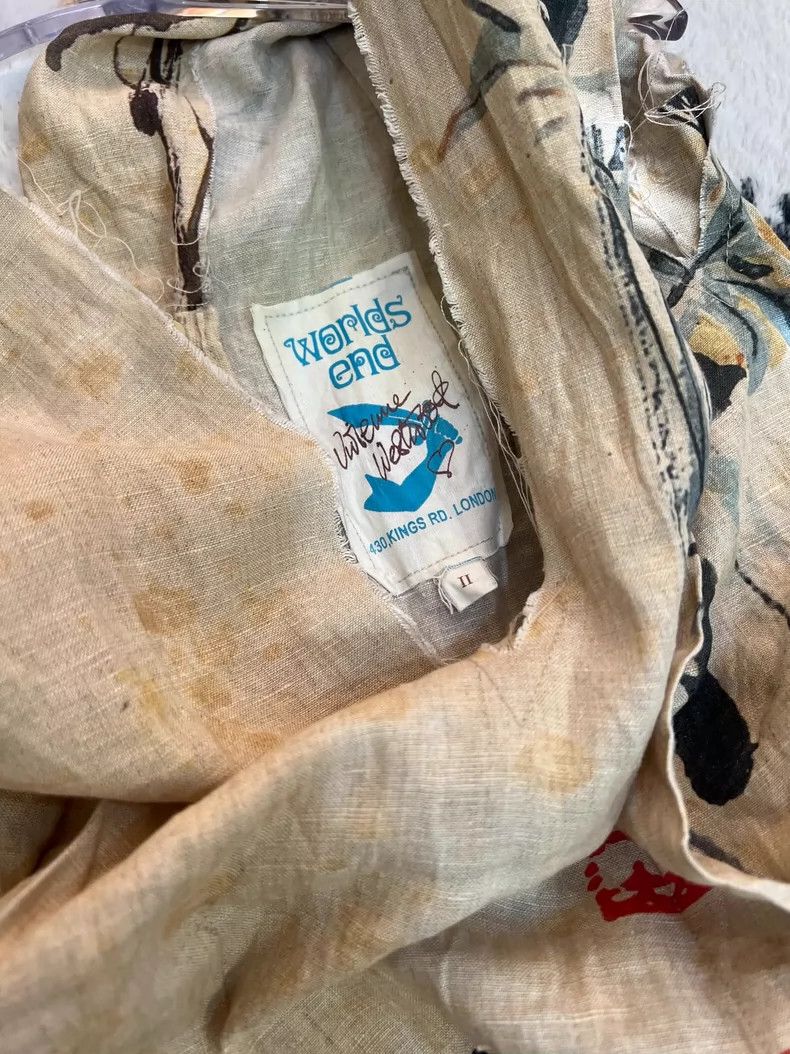Vivienne Westwood Vivienne Westwood Chinese Character Linen Dress Size M / US 6-8 / IT 42-44 - 6 Thumbnail