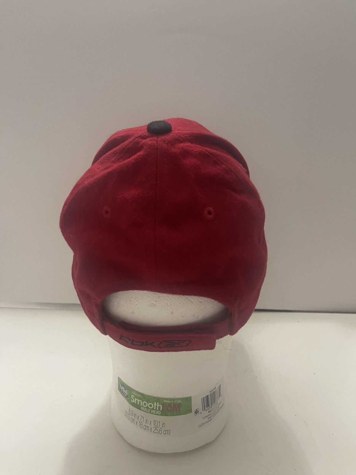 Reebok Vintage Y2K Reebok Red Strap Back Hat in Excellent Cond Size ONE SIZE - 3 Thumbnail
