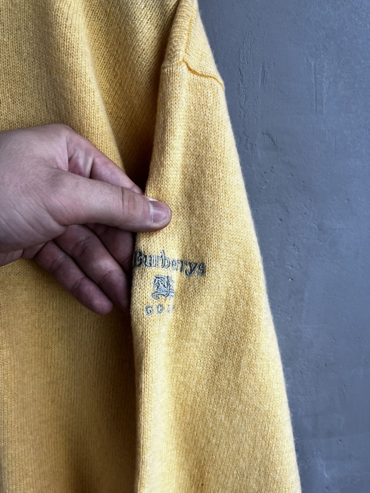 Burberry Burberry Golf knit sweater vintage 90s size m Size US M / EU 48-50 / 2 - 5 Thumbnail