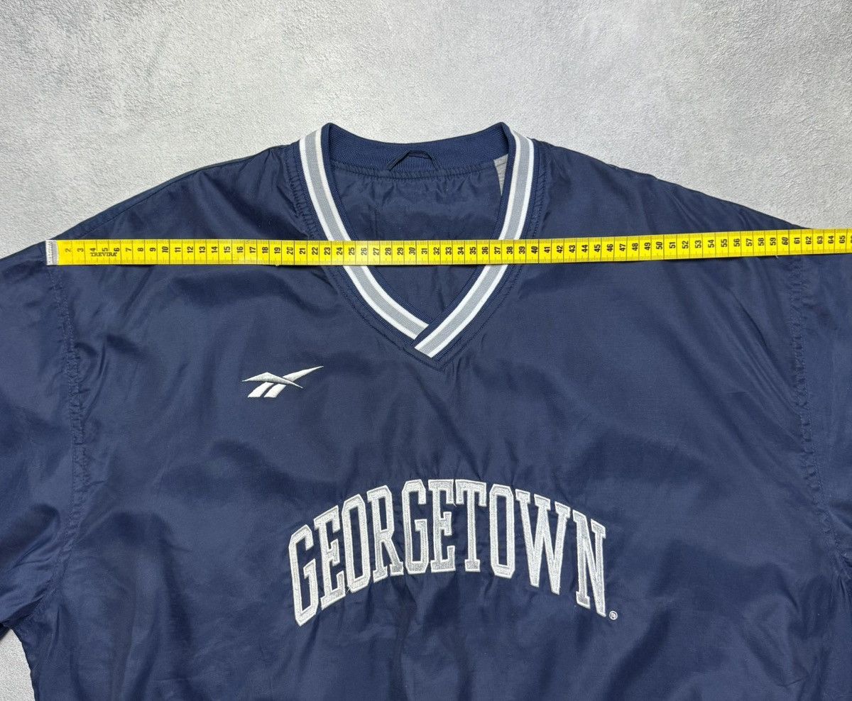 Reebok Reebok Georgetown Hoyas NCCA V-Neck Big Logo Sweatshirt Size US XL / EU 56 / 4 - 12 Thumbnail