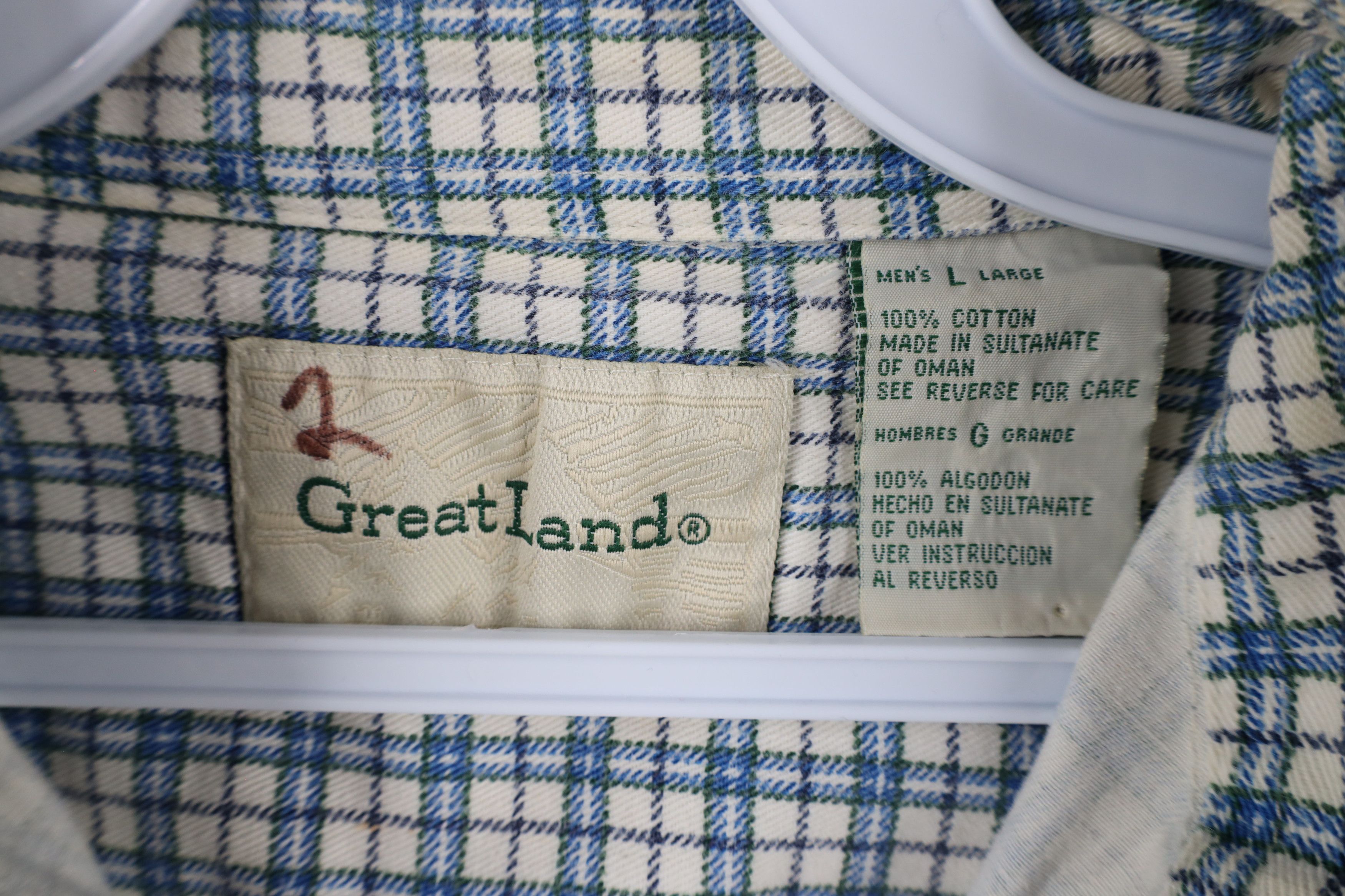 Vintage Vintage 90s Streetwear Heavyweight Collared Button Shirt Size US L / EU 52-54 / 3 - 8 Thumbnail