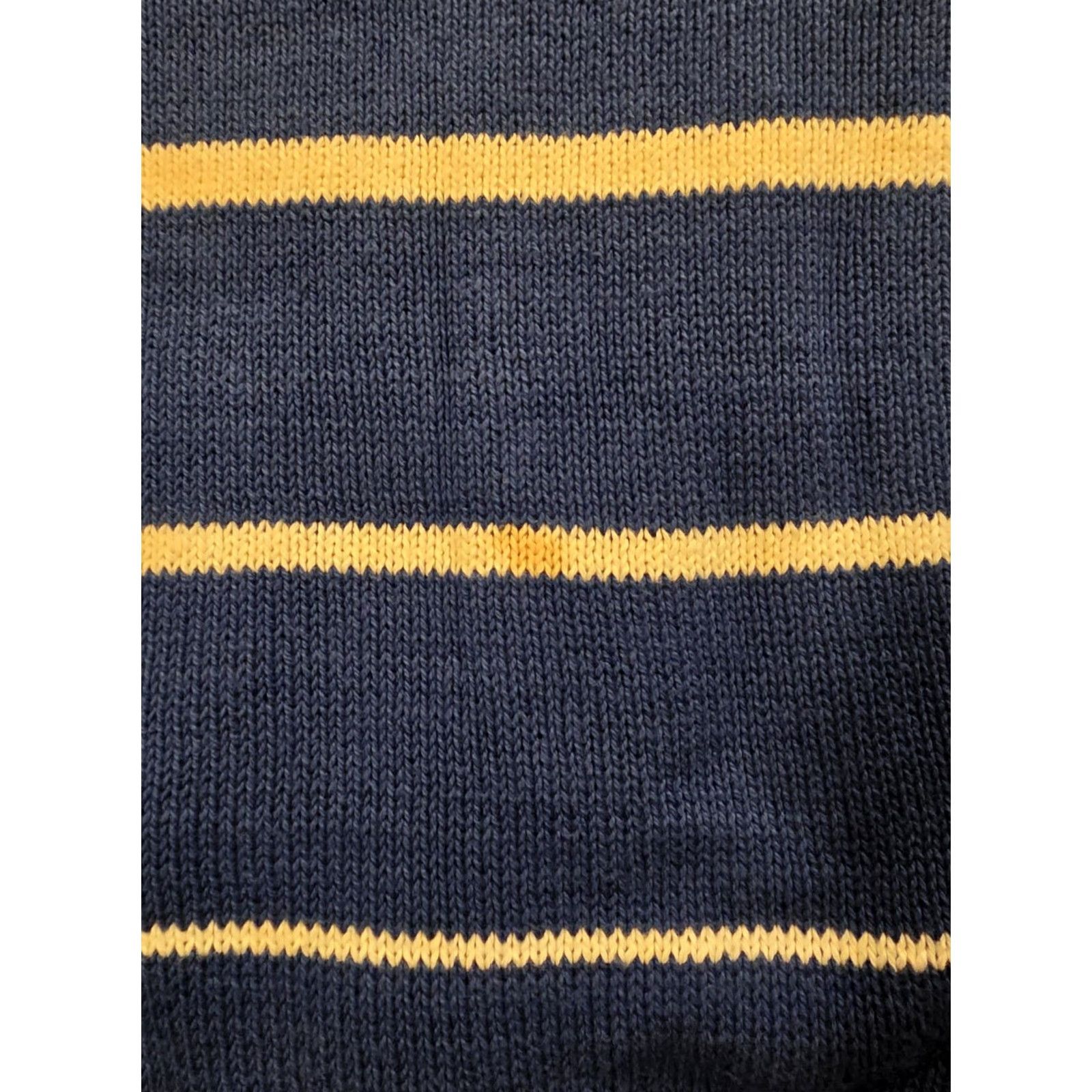 Vintage VINTAGE Boat House Row Striped Chunky-Knit Crewneck Sweater Mens Medium Blue 90s Preppy Casual Shirt/Jacket? Size US M / EU 48-50 / 2 - 6 Thumbnail