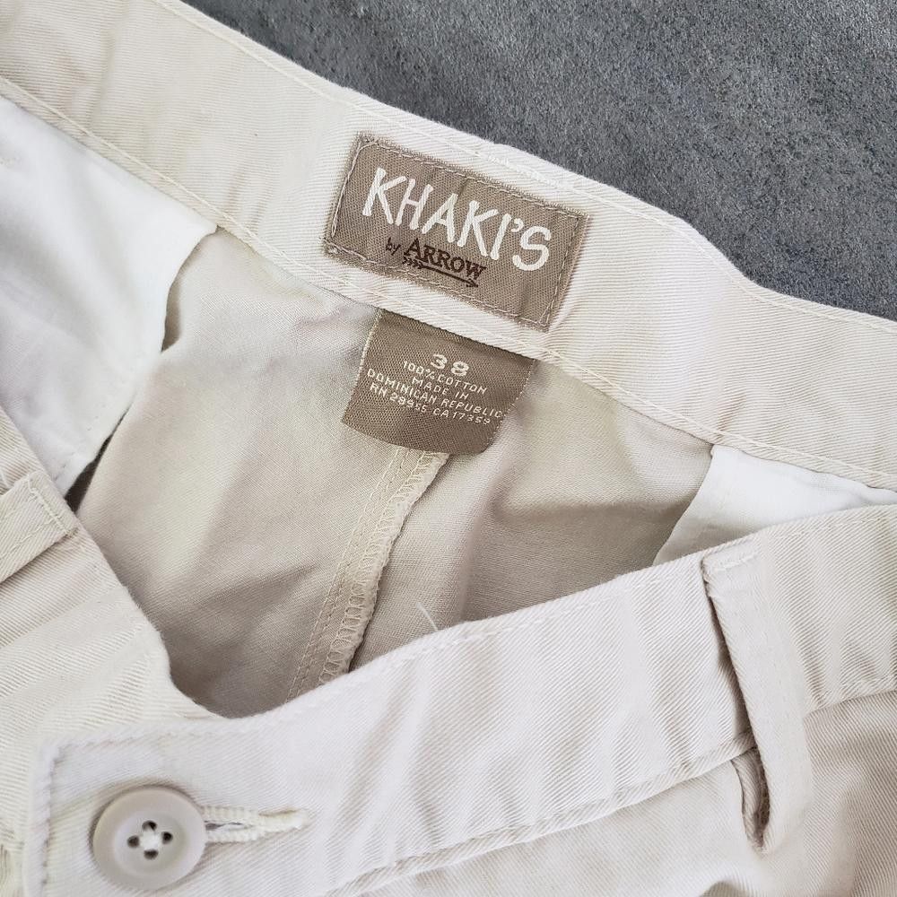Arrow Beige Casual Arrow Khaki Short Size US 38 / EU 54 - 3 Thumbnail