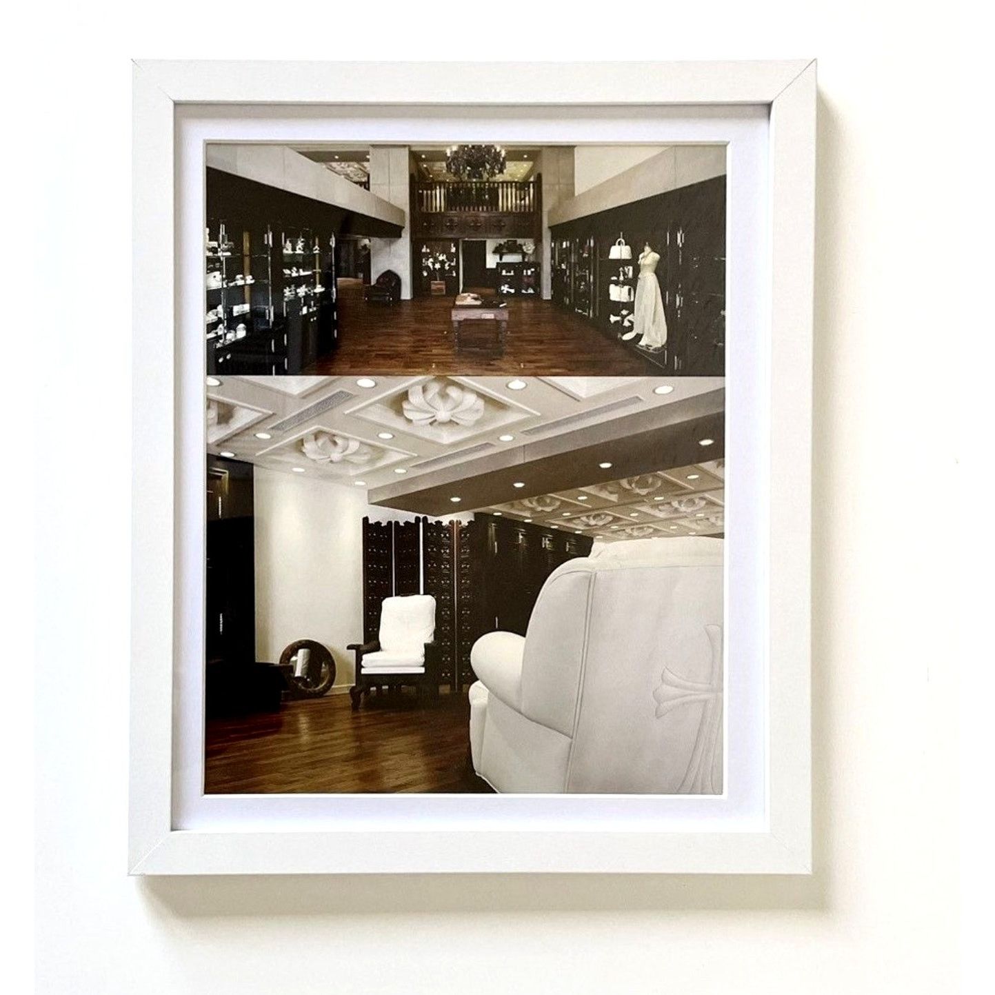 Chrome Hearts × Vintage Chrome Hearts furnished store 9x11 Framed poster Size ONE SIZE - 1 Thumbnail