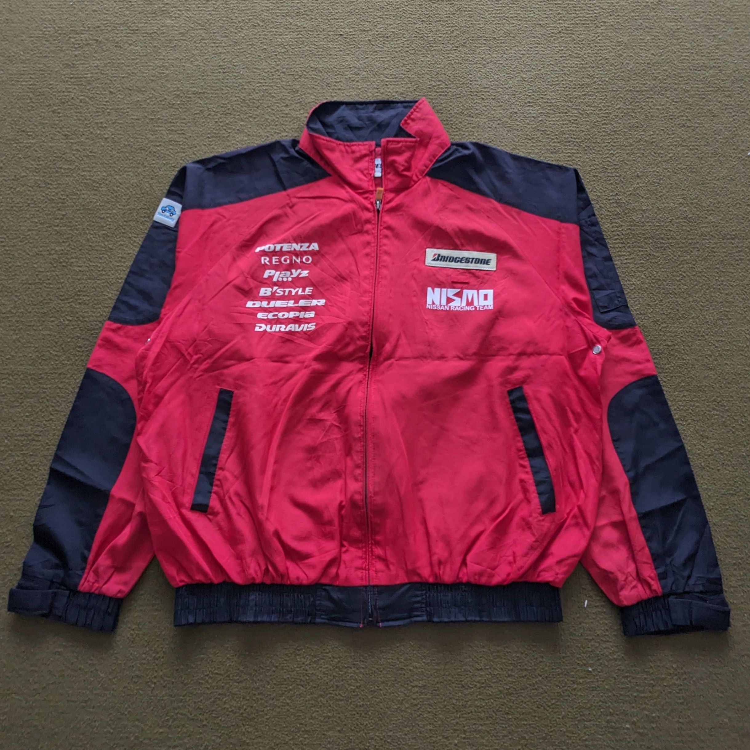 Vintage Vintage BRIDGESTONE NISMO NISSAN Racing Team Custom Jacket Size US L / EU 52-54 / 3 - 2 Thumbnail