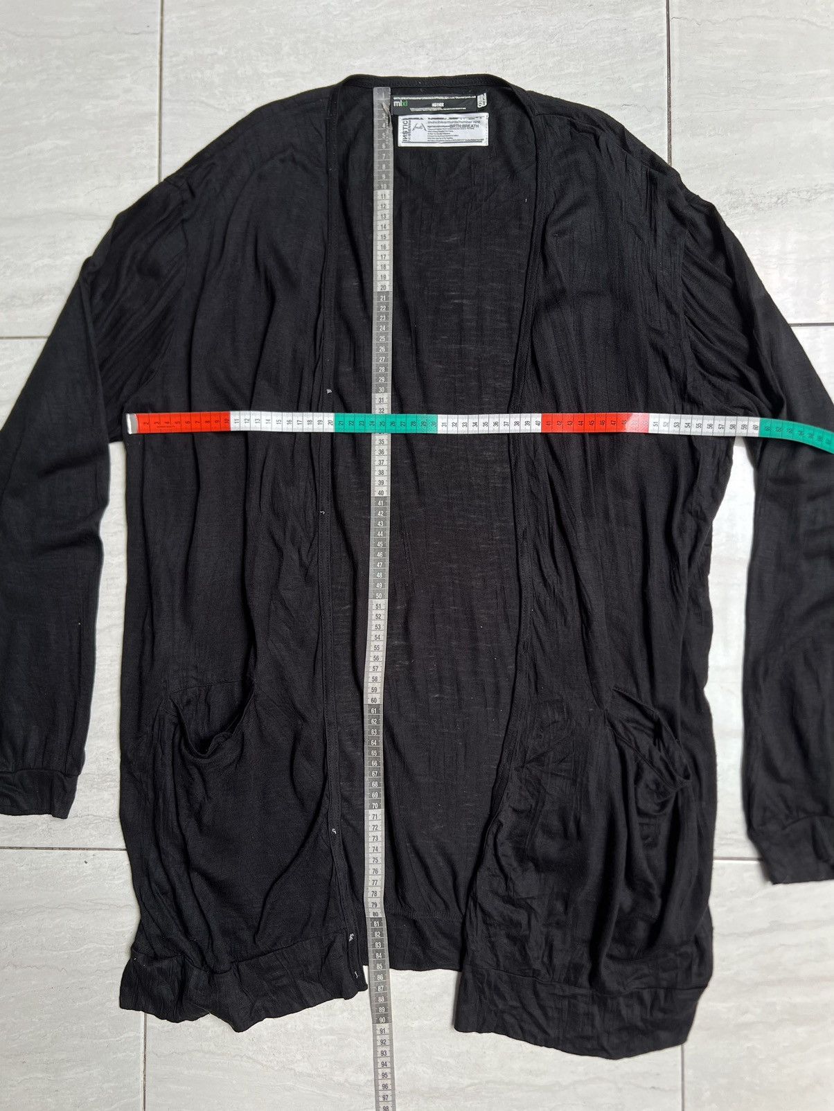 14th Addiction NUMBER NINE Black Cardigan Outer Size US L / EU 52-54 / 3 - 6 Thumbnail