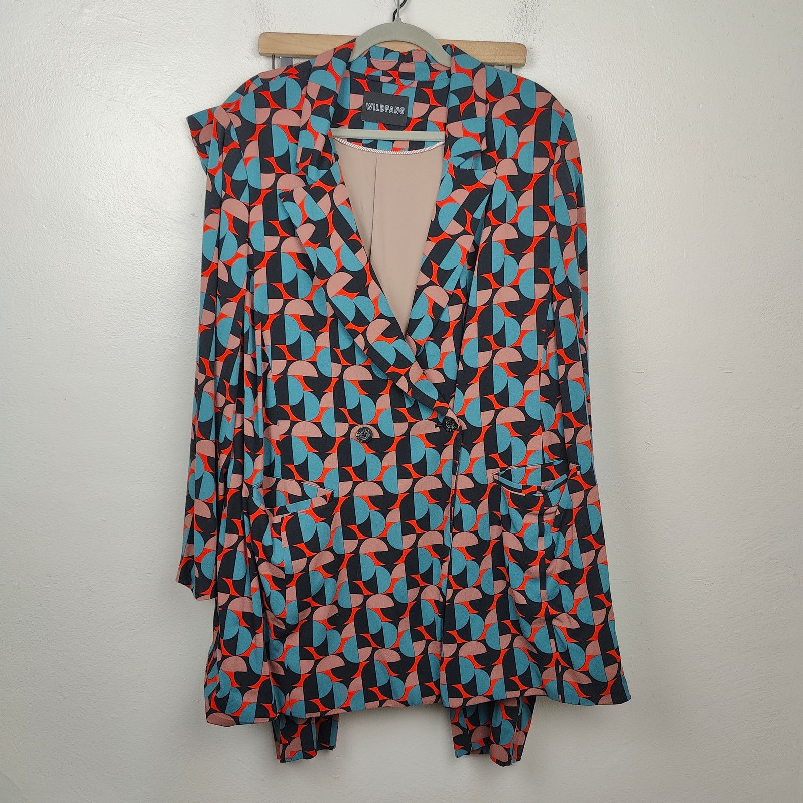 Other Wildfang The Empower Double Breasted Blazer & Slim Pant Size XXL / US 16-18 / IT 52-54 - 1 Thumbnail