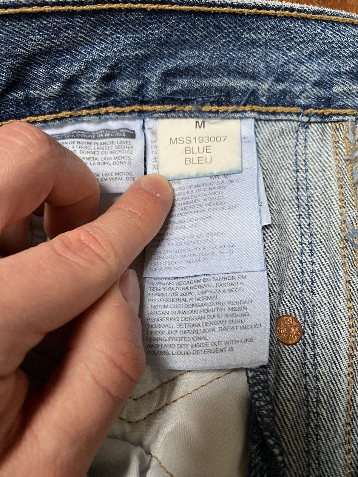 Vetements VETEMENTS X LEVI’S SS19 Size US 31 - 17 Thumbnail