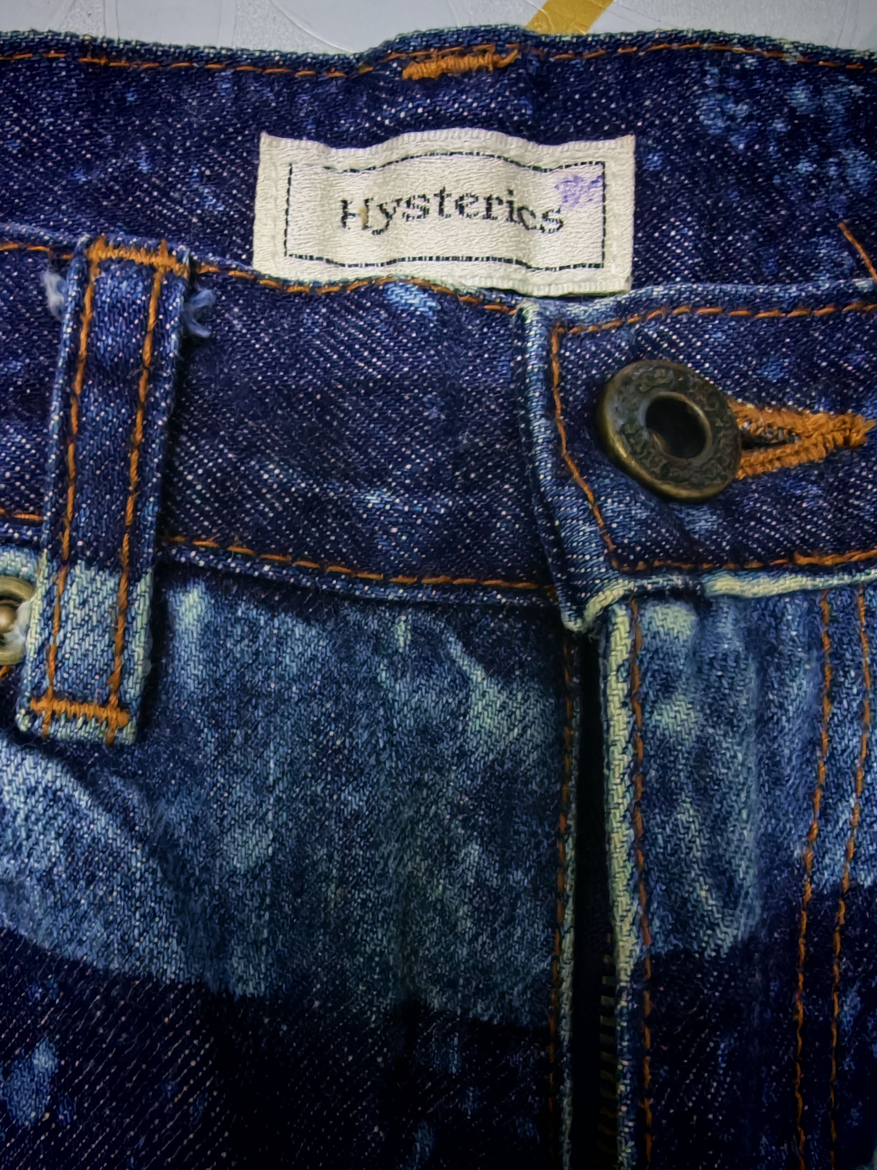 Hysteric Glamour Hysteric Glamour x Raiders Acid Wash Pants Size US 29 - 10 Thumbnail