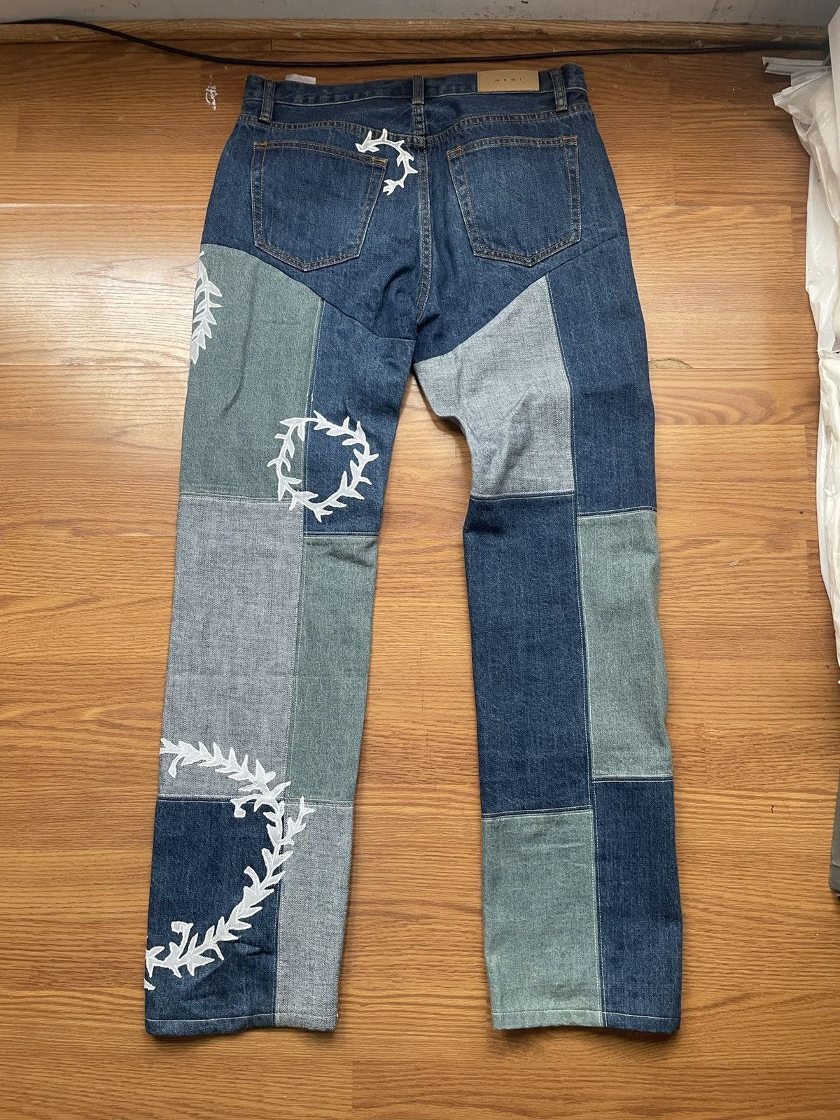 MNML MNML “V445 Baggy Denim” Pants Size US 30 / EU 46 - 2 Thumbnail