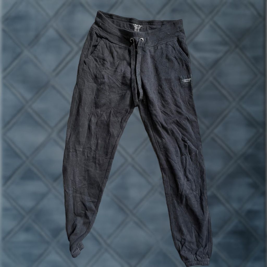 Calvin Klein Calvin Klein Performance Sweatpants XS Black Logo Women CK Logo Sweatpants"} Size 26" / US 2 / IT 38 - 1 Thumbnail