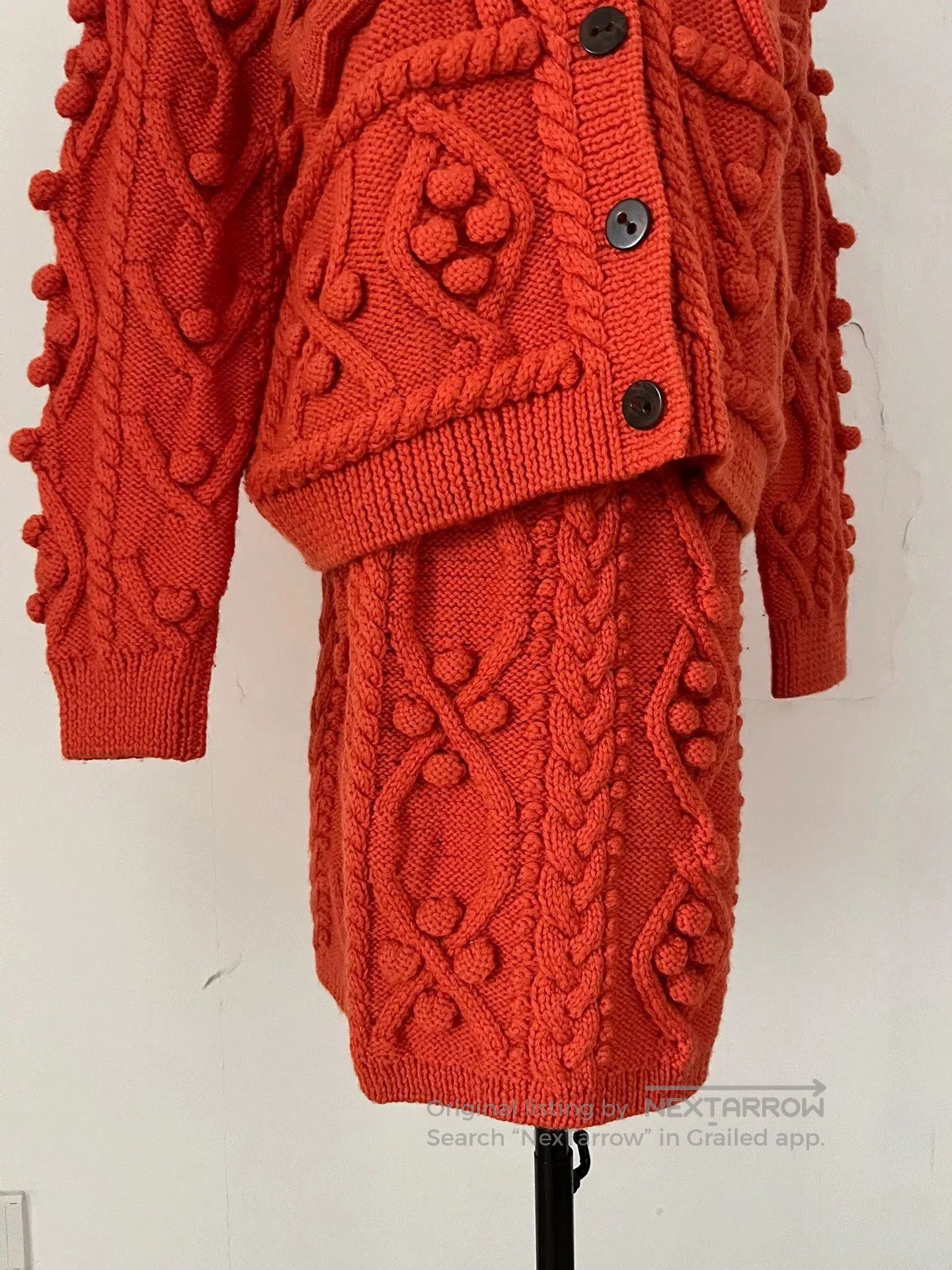 Issey Miyake Issey Miyake 3D Satellite Sweater Skirt Set. Size M / US 6-8 / IT 42-44 - 3 Thumbnail