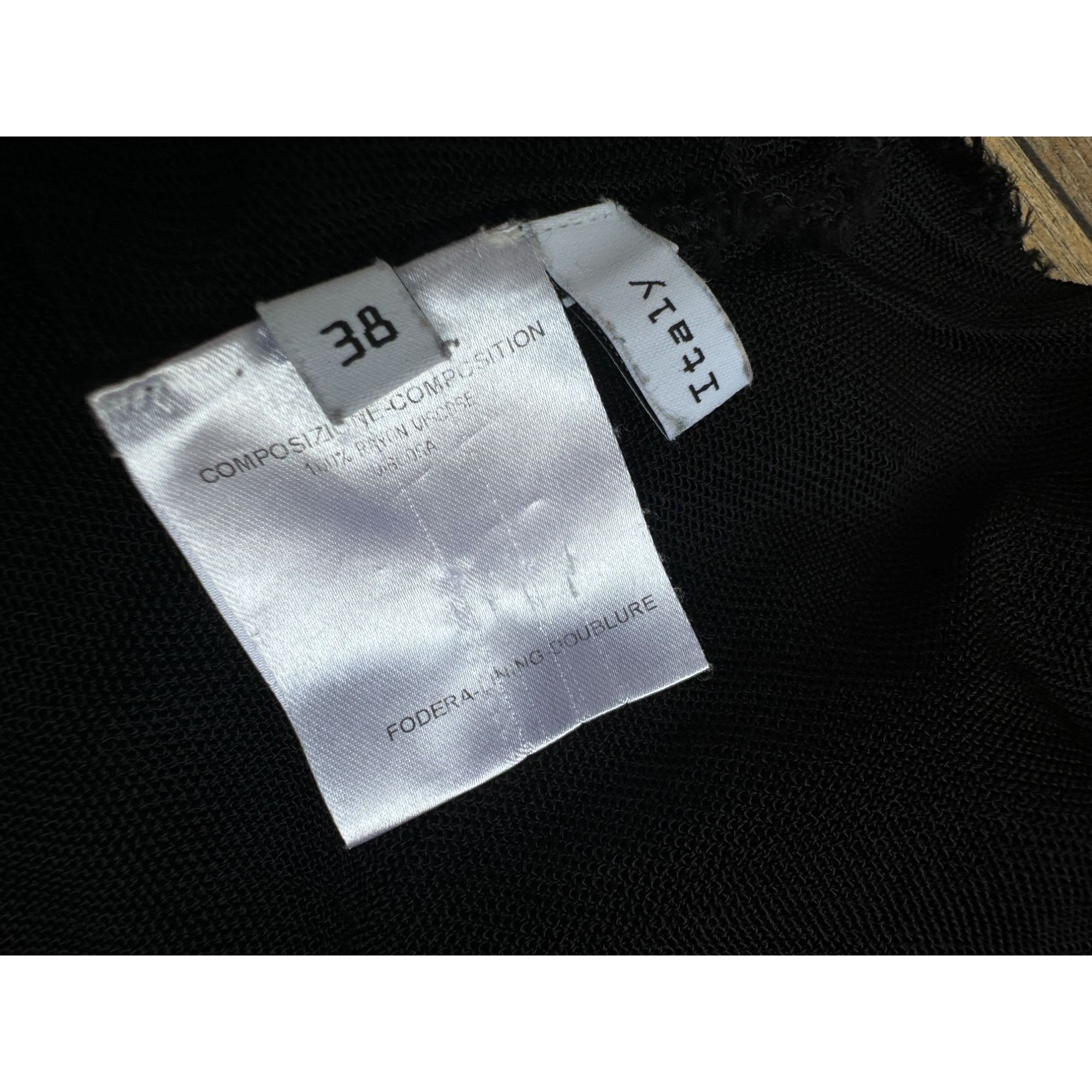 Balenciaga Nicolas Ghesquière SS 2005 Black Mesh Top Size XS / US 0-2 / IT 36-38 - 5 Thumbnail