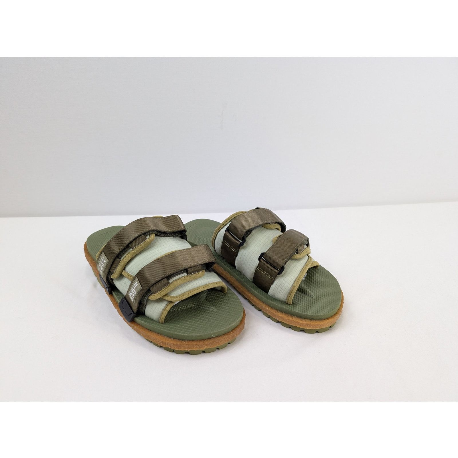 Moncler × Suicoke o1rshd1 Q:2 / Slide Slippers in Green Size US 8 / EU 41 - 8 Thumbnail