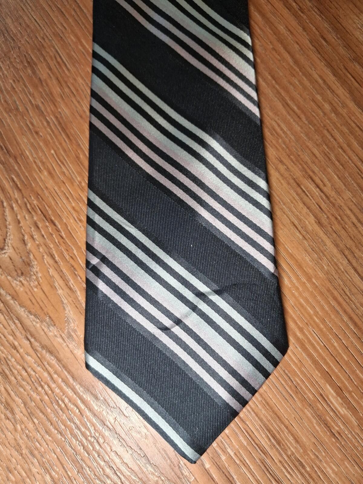 Ike Behar Ike Behar Silk Tie Multicolor Striped Handmade in USA Size ONE SIZE - 1 Thumbnail