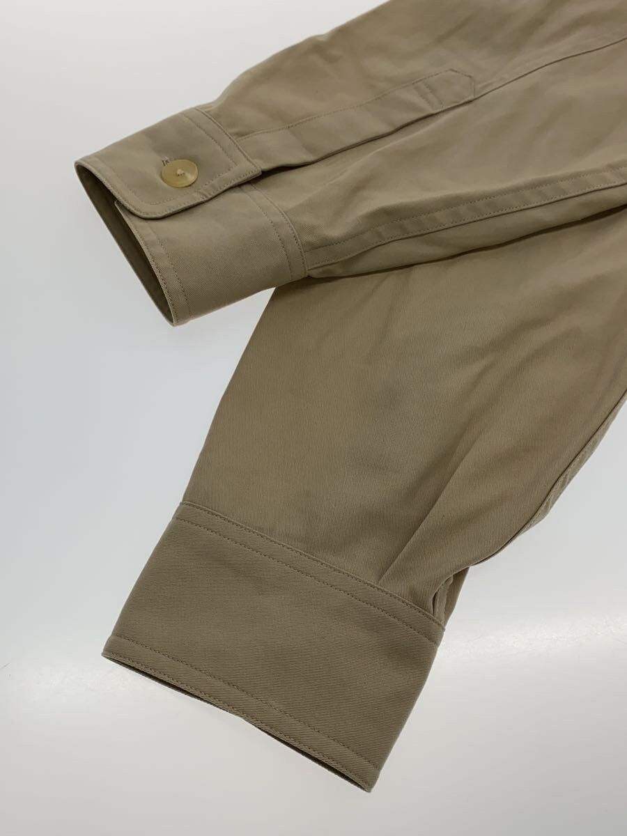 Auralee Beige Cotton Long-sleeved Shirt Size US XL / EU 56 / 4 - 4 Thumbnail