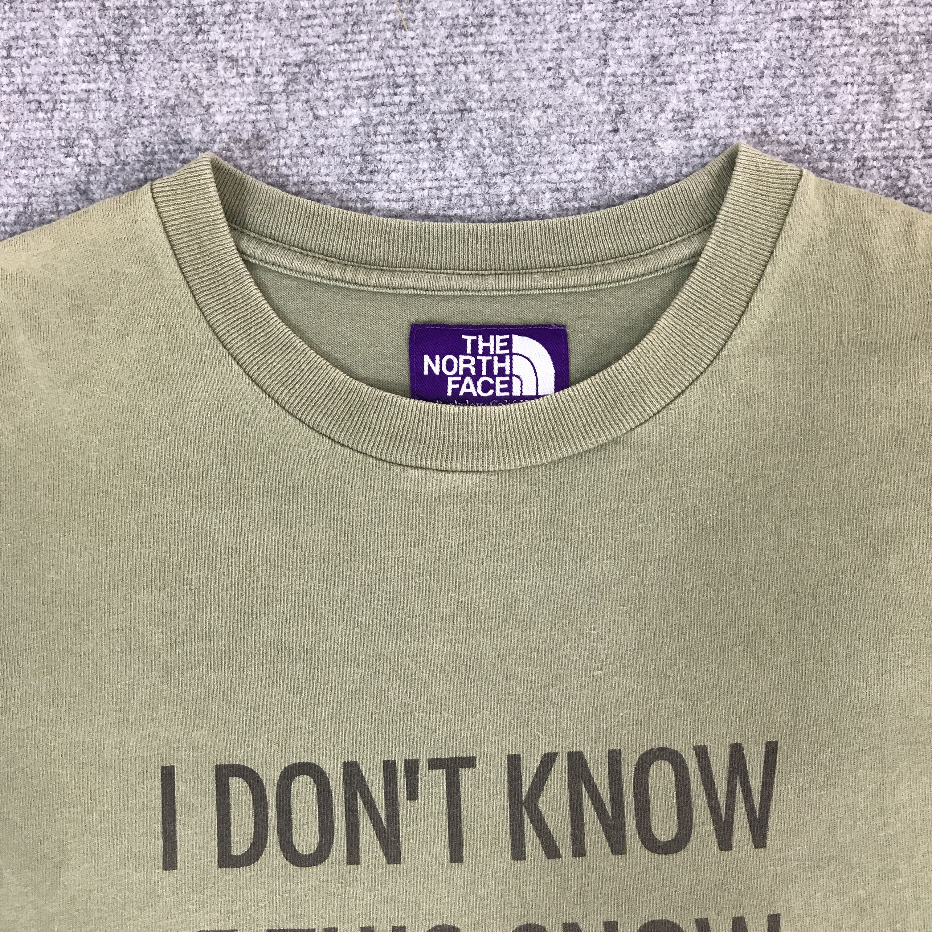 Nanamica × The North Face Purple Label NANAMICA X THE NORTH FACE T-SHIRT Size US L / EU 52-54 / 3 - 8 Thumbnail
