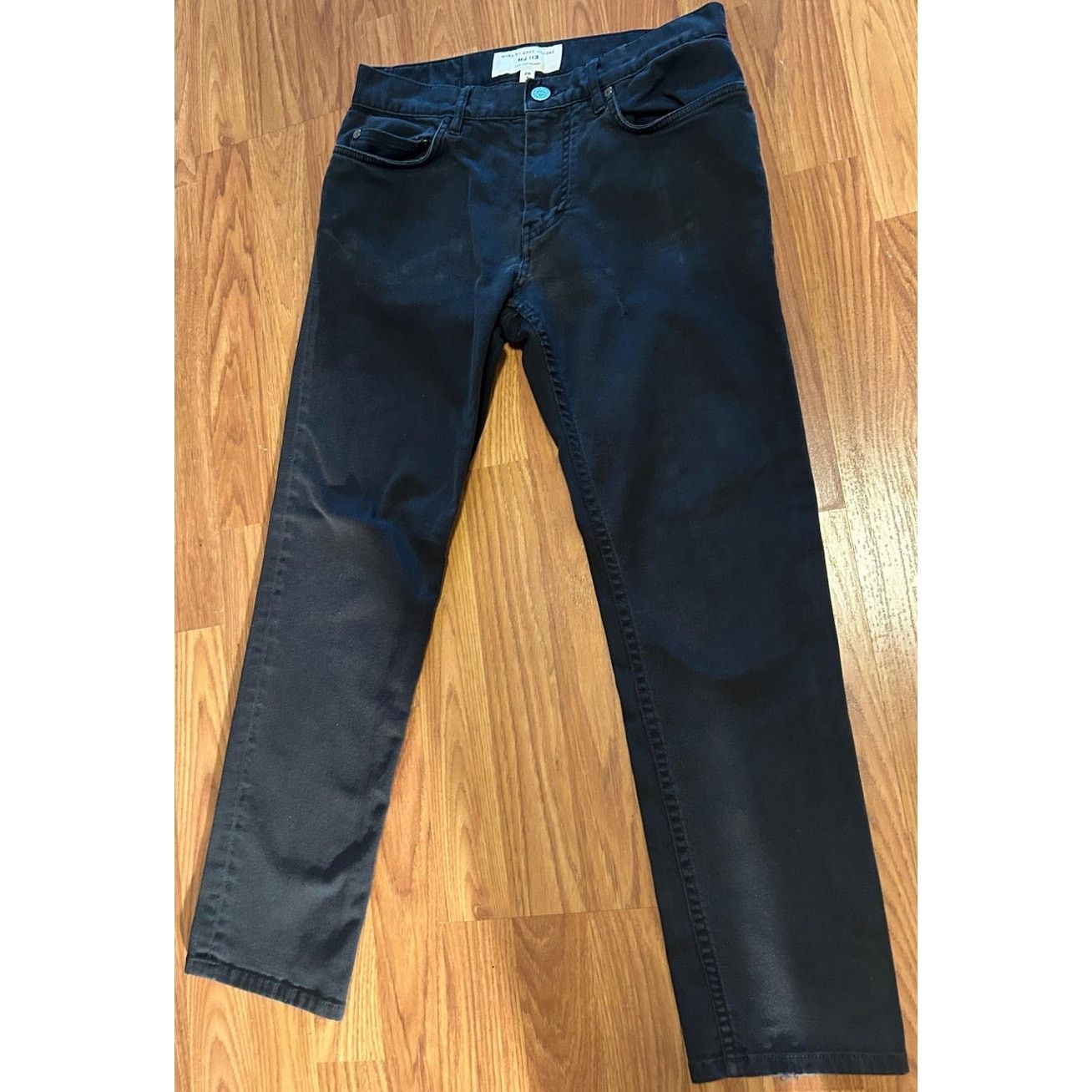 Marc Jacobs Marc Jacobs MJ 113 Low Rise Skinny Black Jeans 28x34 Size 28" / US 6 / IT 42 - 4 Thumbnail