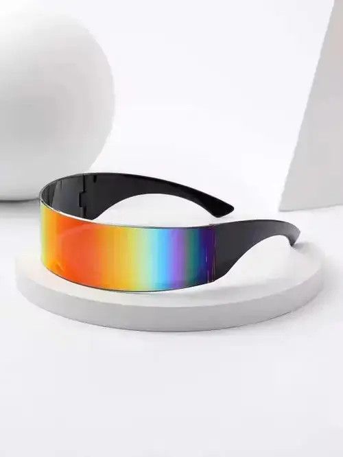 Electric Visual PUNK ROCK KURT COBAIN STYLE WRAP AROUND GLASSES Size ONE SIZE - 4 Thumbnail