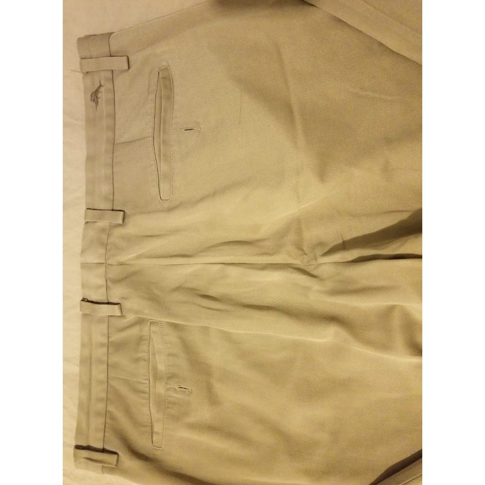 Tommy Bahama VINTAGE Tommy Bahama Pants Mens Silk Khaki Beige 34x32 Dress Pants Inseam 32 Regular Male Shoe? Size US 34 / EU 50 - 2 Thumbnail