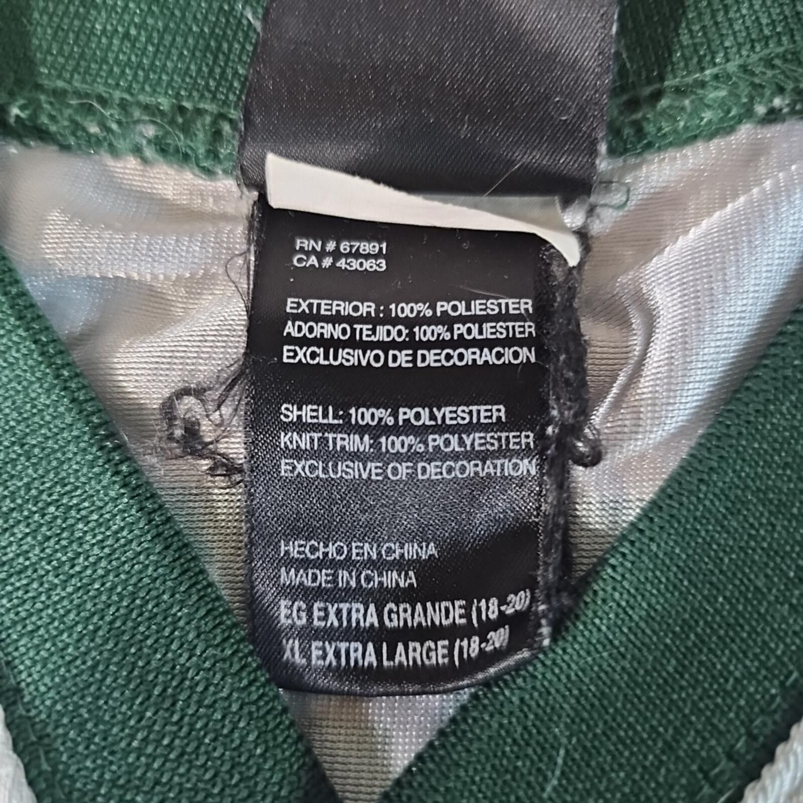 Reebok Aaron Rodgers Reebok Team Apparel XL 18-20 Size ONE SIZE - 5 Thumbnail