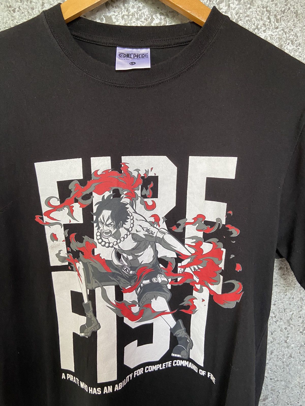 Anime One piece t shirt anime Fire Fist Size US M / EU 48-50 / 2 - 6 Thumbnail