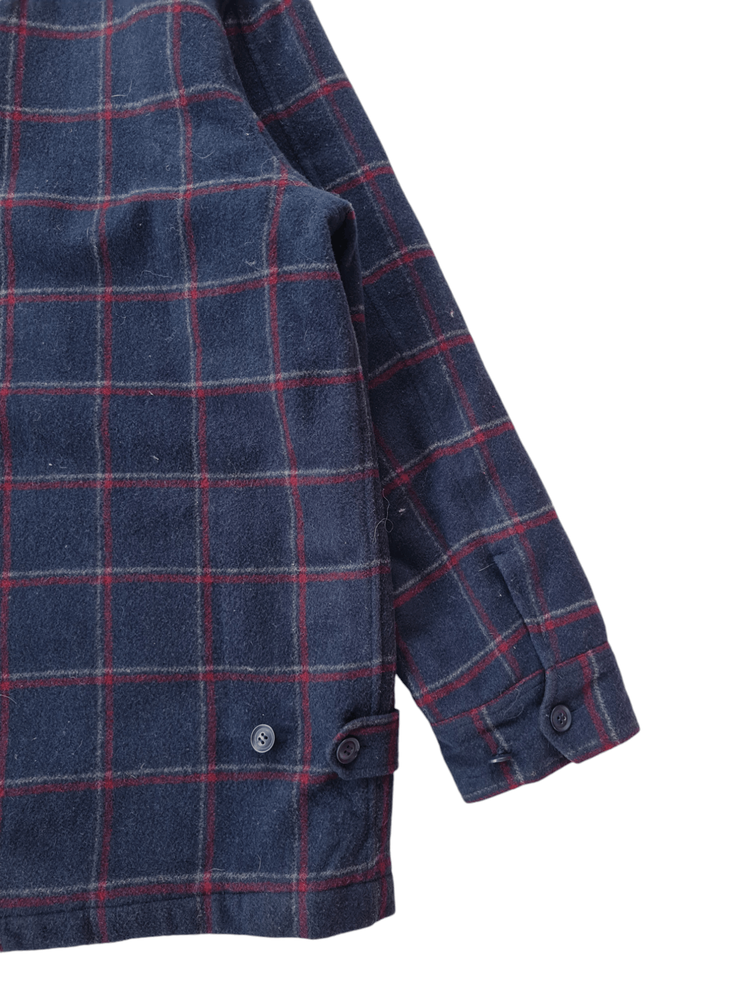 Japanese Brand Vintage Wool Jacket Flannel West Win Size US XL / EU 56 / 4 - 9 Thumbnail