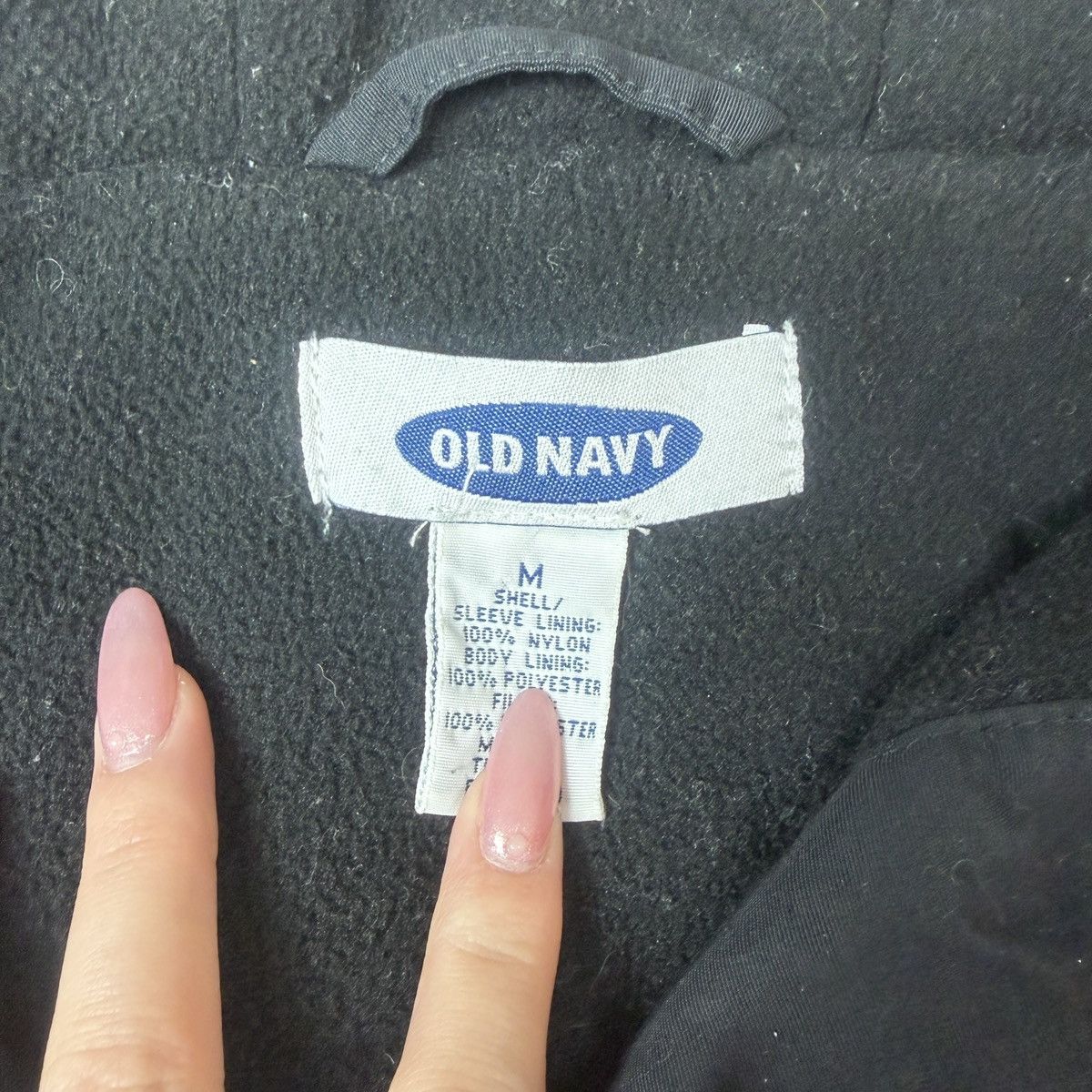 Old Navy Old navy black water resistant jacket Size US M / EU 48-50 / 2 - 3 Thumbnail