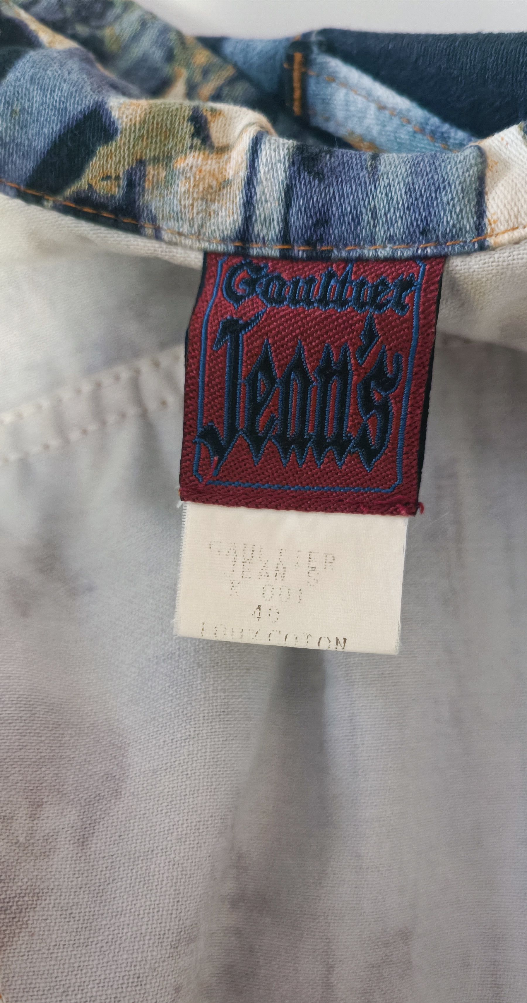 Jean Paul Gaultier 90's Gaultier Jeans - Women silhouettes jacket Size M / US 6-8 / IT 42-44 - 2 Thumbnail