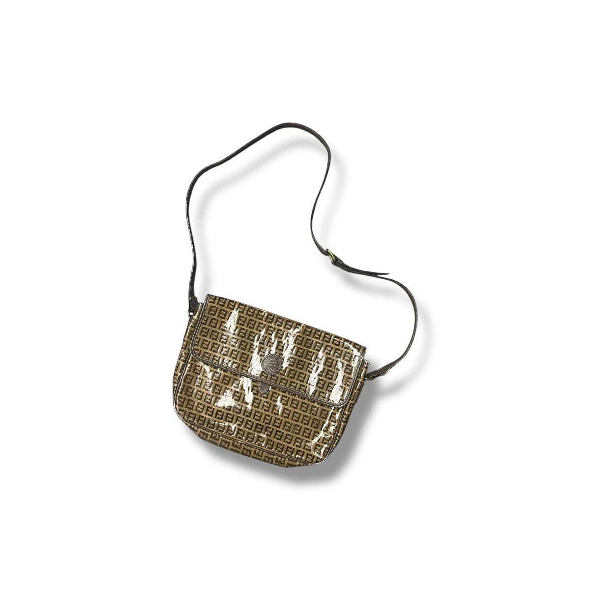 Fendi Messenger Bag in Beige, Men's
