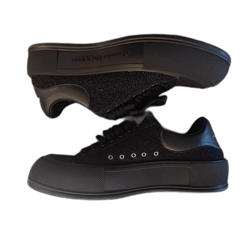 Alexander McQueen Alexander McQueen Black Sneakers Size 40 Size US 9 / EU 42 - 1 Thumbnail
