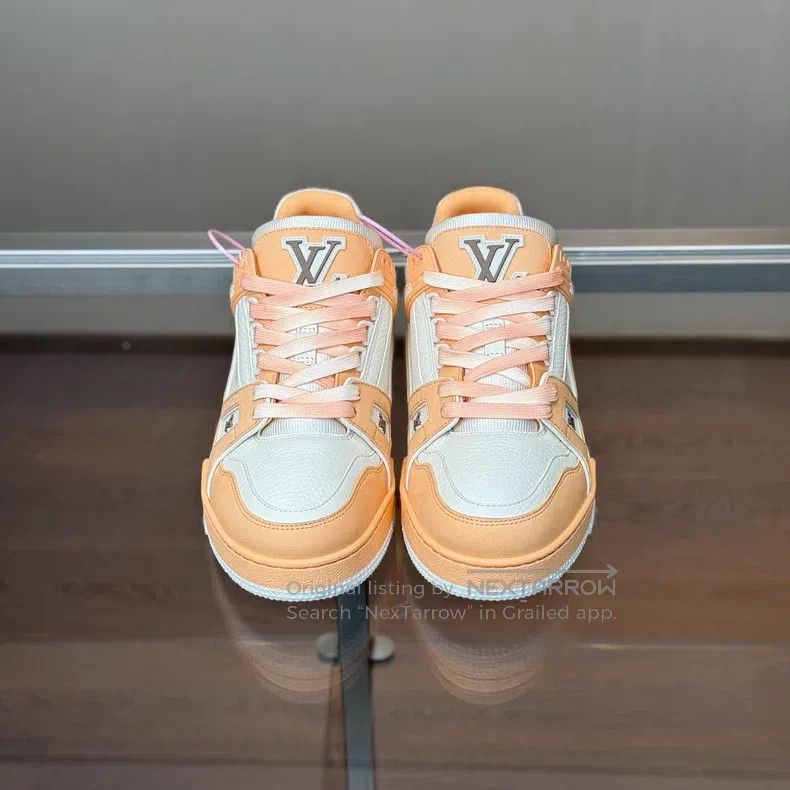 Louis Vuitton Louis Vuitton Trainer New Orange shoes Size US 8 / IT 38 - 2 Thumbnail