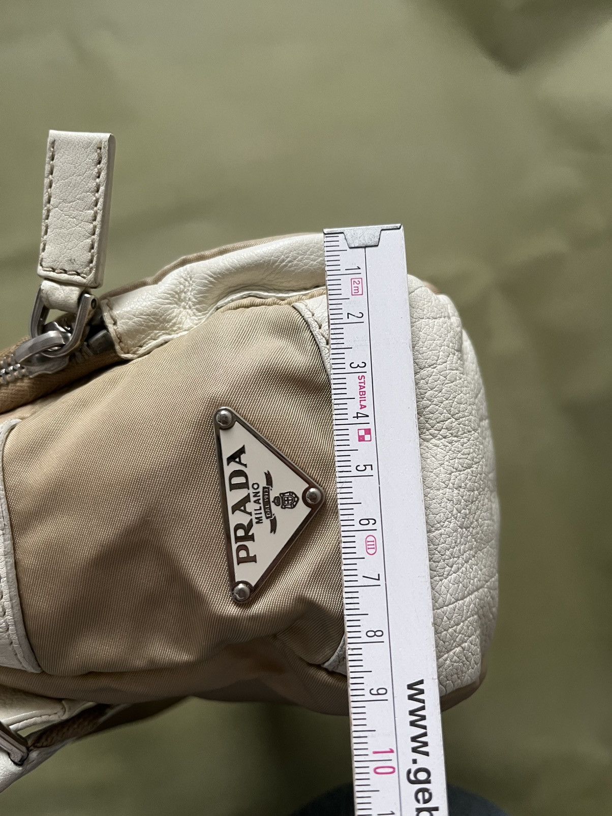 Prada 2004 Prada Pocket Flap Nylon / Canvas Shoulder Bag Size ONE SIZE - 8 Thumbnail